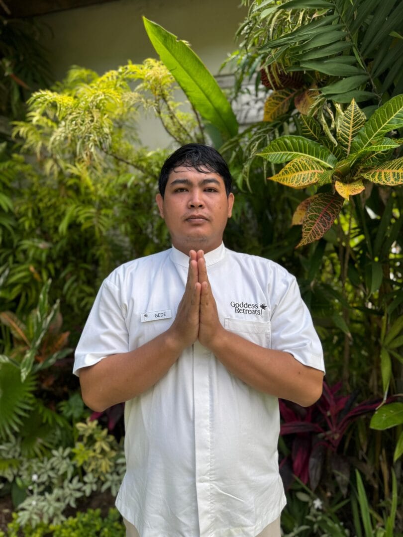 Gede, housekeeping staff member