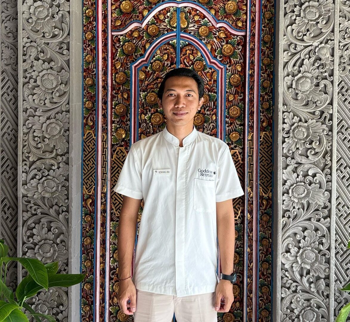 Komang Rai, housekeeping staff member